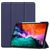 Mobigear Tri-Fold Gel iPad Pro 12.9 Zoll (2022) Hülle Klapphülle + Stifthalter - Blau