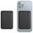 Mobigear Wallet Kartenetui - 3 Karten - MagSafe Kompatibel - Schwarz