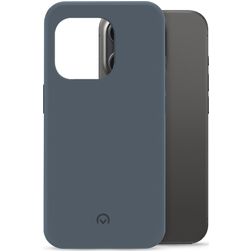 Mobilize Rubber Gelly iPhone 15 Pro Hülle Flexibles TPU Backcover - Matt Blue