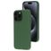 Mobiparts iPhone 15 Pro Max Silikon Hülle Backcover - Forest Green