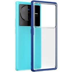 Mobigear Shockproof Vivo X80 Pro Hülle Hardcase Backcover Stoßfest - Dunkelblau