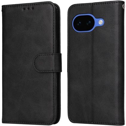 Mobigear Wallet Google Pixel 10a Hülle Klapphülle Geldbörse - Schwarz
