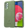 Mobigear Rugged Shield Samsung Galaxy M23 Hülle Flexibles TPU Backcover Stoßfest - Grün