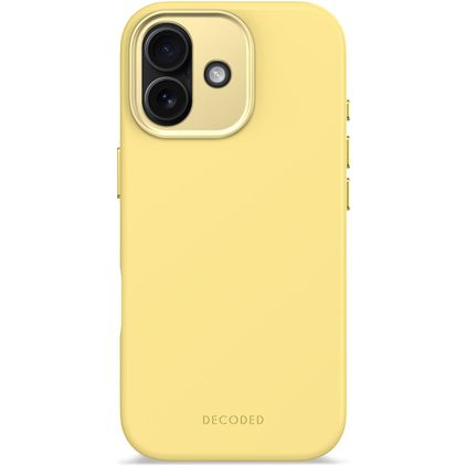 Decoded iPhone 17 Silikon Hülle Backcover - Yuma Yellow