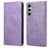 Mobigear Wallet Samsung Galaxy A17 Hülle Klapphülle Geldbörse - Lila