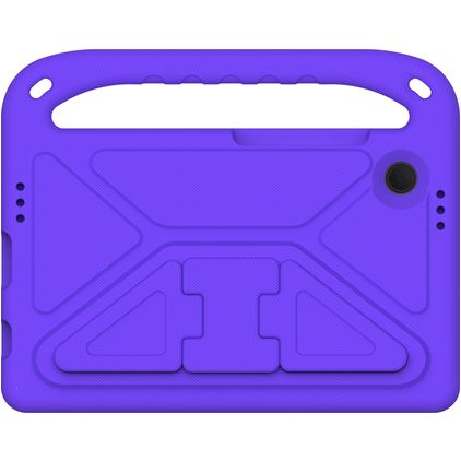 Mobigear AeroArmor Samsung Galaxy Tab A9 (2023) Tablet Hülle für Kinder mit Tragegriff + Stifthalter - Lila