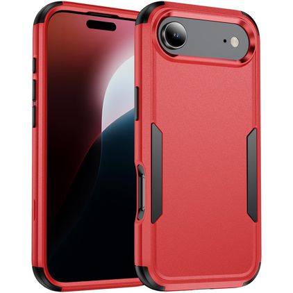 Mobigear Ultra Tough iPhone Air Hülle Hardcase Backcover Stoßfest - Rot