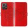 Mobigear Butterfly Motorola Moto G84 Hülle Klapphülle Geldbörse - Rot
