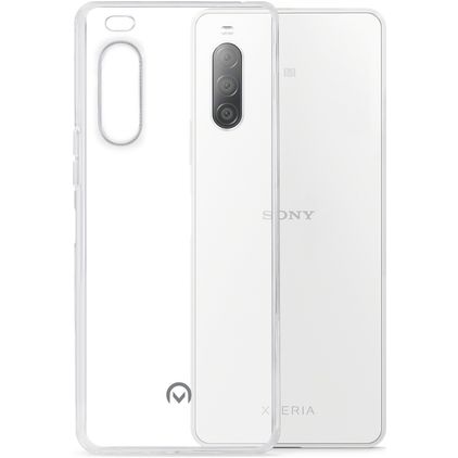 Mobilize Gelly Transparent Sony Xperia 10 II TPU (flexibel) Backcover - Transparent