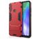 Mobigear Armor Stand Huawei Y6p Hülle Hardcase Backcover Stoßfest mit Ständer - Rot