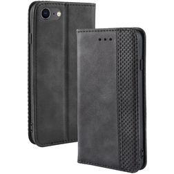 Mobigear Sensation iPhone 8 Hülle Klapphülle Geldbörse - Schwarz