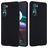 Mobigear Rubber Touch Motorola Edge 30 Silikon Hülle Backcover - Schwarz