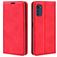 Mobigear Retro Slim Motorola Moto E32 Hülle Klapphülle Geldbörse - Rot