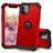 Mobigear Ultra Tough iPhone 11 Hülle Hardcase Backcover Stoßfest - Rot
