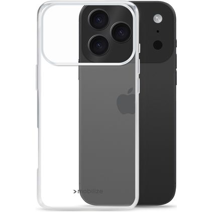 Mobilize Gelly Durchsichtig iPhone 17 Pro Hülle Flexibles TPU Backcover - Transparent