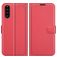 Mobigear Classic Sony Xperia 10 III Klapphülle Portemonnaie - Rot