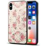 Mobigear Design iPhone XS Max Hülle Flexibles TPU Backcover - Pfingstrose