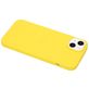 Mobigear Colors iPhone 14 Hülle Flexibles TPU Backcover - Gelb