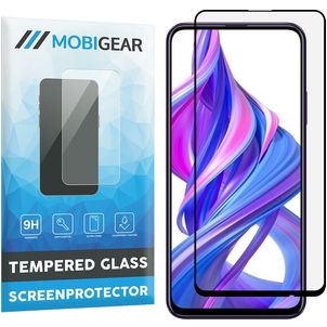 Mobigear Premium HONOR 9X Pro Panzerglas Gehärtetes Glas Displayschutz - Hüllenfreundlich - Schwarz