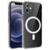 Mobigear Crystal Transparent iPhone 12 MagSafe Hardcase Backcover - Transparent