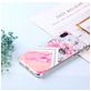 Mobigear Marble Durchsichtig iPhone XS Max Hülle Flexibles TPU Backcover - Blumen