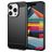 Mobigear Brushed Slim iPhone 15 Pro TPU (flexibel) Backcover - Schwarz