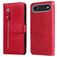 Mobigear Zipper iPhone Air Klapphülle Portemonnaie - Rot