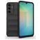 Mobigear Bumpy Samsung Galaxy A16 Hülle Flexibles TPU Backcover - Schwarz