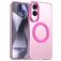 Mobigear Shockproof Samsung Galaxy S25 Edge MagSafe Hülle Hardcase Backcover - Rot