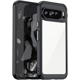 Mobigear Crystal Google Pixel 9 Pro Hülle Hardcase Backcover - Schwarz