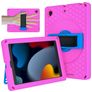 Mobigear Ruggedized iPad 7 (2019) Hülle EVA Schaum Backcover + Ständer - Pink