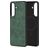 Mobiparts Classic Samsung Galaxy A57 MagSafe TPU / Kunstleder Backcover - Emerald Green