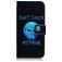 Mobigear Design Samsung Galaxy A71 Hülle Klapphülle Geldbörse - Do Not Touch