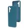 Mobiparts Samsung Galaxy A14 Silikon Hülle Backcover - Blueberry Blue