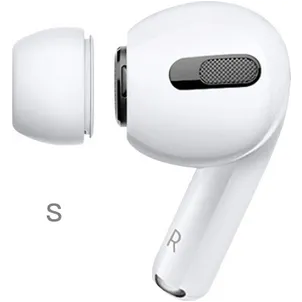 Xccess Silicon Replacement Ear Tips for Airpod Pro 1/2 Size S (1 Pair) White