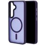 Mobiparts Hardcover Samsung Galaxy S25 MagSafe Hülle Hardcase Backcover - Satin Purple