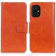 Mobigear Classy POCO M5 Hülle Klapphülle Geldbörse - Orange