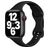 Mobigear Sport Slim Silikon Apple Watch Armband Drückerschließe - 49/46/45/44 mm - Schwarz