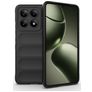 Mobigear Bumpy Xiaomi 14T Hülle Flexibles TPU Backcover - Schwarz