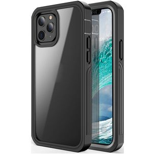 RedPepper Scratchproof iPhone 12 Pro Hardcase Backcover Shockproof - Schwarz