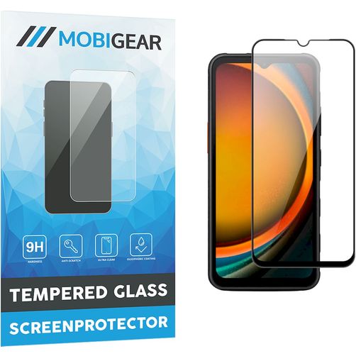 Mobigear Premium Samsung Galaxy Xcover 7 Panzerglas Displayschutz - Hüllenfreundlich - Schwarz