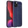 Mobigear Luxury iPhone 12 Pro Hülle Flexibles TPU Backcover - Blau