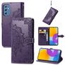 Mobigear Mandala Samsung Galaxy M52 Hülle Klapphülle Geldbörse - Lila