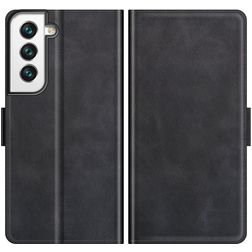 Mobigear Slim Magnet Samsung Galaxy S22 Klapphülle Portemonnaie - Schwarz