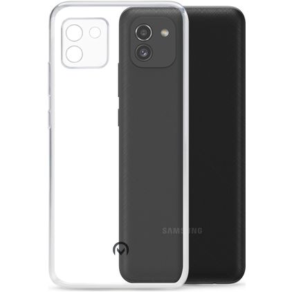 Mobilize Gelly Durchsichtig Samsung Galaxy A03 Hülle Flexibles TPU Backcover - Transparent