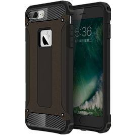 Mobigear Outdoor iPhone 7 Plus Hülle Hardcase Backcover Stoßfest - Schwarz