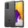 Mobigear Rugged Shield Samsung Galaxy A73 Hülle Flexibles TPU Backcover Stoßfest - Schwarz