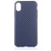 Mobigear Racing iPhone XS Max Hülle Flexibles TPU Backcover - Blau