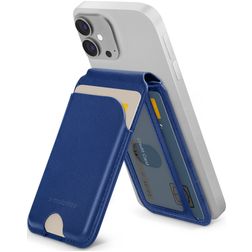 Mobilize Magnet Card Kartenhalter - 5 Karten - MagSafe-kompatibel - Blau
