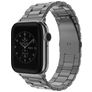 Mobigear Antwerp Edelstahl Apple Watch Armband Faltschließe - 42/41/40/38 mm - Grau